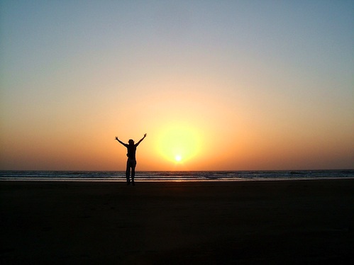 If you want good fortune, start telling yourself how lucky you are!