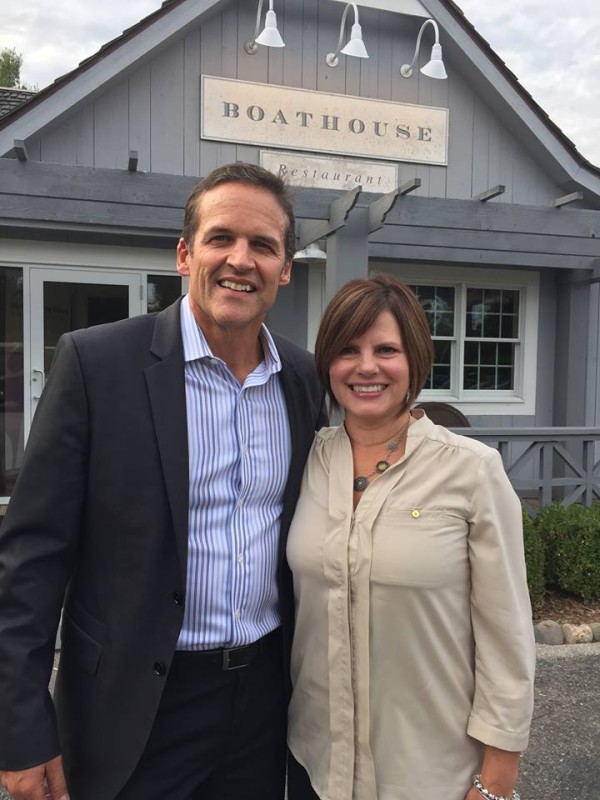 Bill & Debbie at The Boathouse for BIGS Bill & Debbie at The Boathouse for BIGS